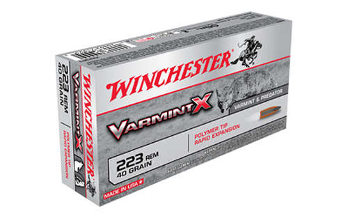 Ammunition Winchester Ammunition Varmint X 223Rem WIN VARMINT X 223REM 40GR 20/200